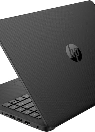 HP Stream 14 inch HD BrightView Laptop, Intel Celeron N4120, 16GB RAM, 288GB Storage (128GB eMMC + 160GB Docking Station Set), Intel UHD Graphics, 720p Webcam, Wi-Fi, 1 Year Office 365, Win 11 S, Black