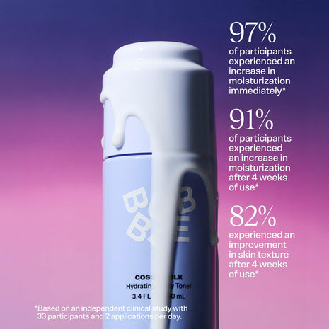 Bubble Skincare Cosmic Silk Hydrating Milky Toner for Dry Skin, 3.4 fl oz