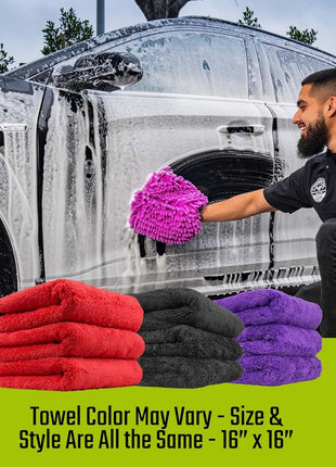 Chemical Guys Car Cleaning Kit - With Car Wash Soap, Wheel Cleaner, Total Interior, Car Wash Mitt - Interior and Exterior Wash Kit With Vehicle Cleaning and Detailing Accessories - 7 Item Kit