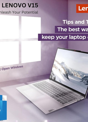 Lenovo V15 Business Laptop • 32GB RAM • 1TB SSD • Intel 4-core Processor • 15.6" FHD • Ethernet Port • HDMI • Windows 11 Home • Sleek Design • Effortless Elegance