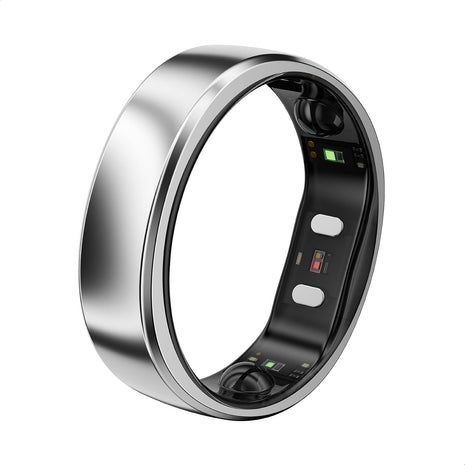 RingConn Gen 2 Air Ultra-Thin Smart Ring(Size 8, Galaxy Sliver)