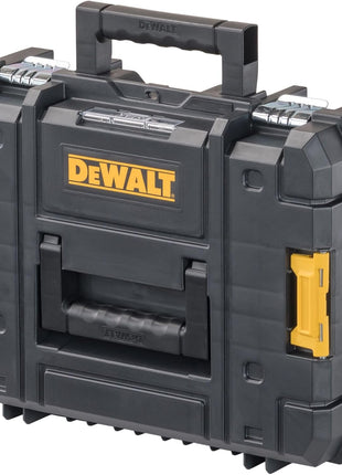 DEWALT TSTAK II Tool Box, Flat Top Tool Storage Case, Organizer Box Holds Up To 66 lbs, Flexible Platforms for Stacking, 13 Inch (DWST17807)