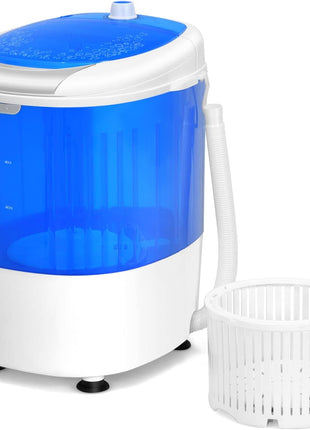 Giantex Portable Washing Machine, Mini Washer and Spinner Combo, 5.5lbs Washing Capacity, Semi-automatic Compact Laundry Machine for Apartment Dorm RV