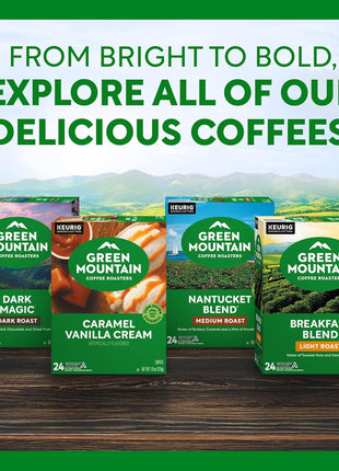 Green Mountain Coffee Roasters Breakfast Blend Single-Serve Keurig K-Cup Pods, Light Roast Coffee, 96 Count
