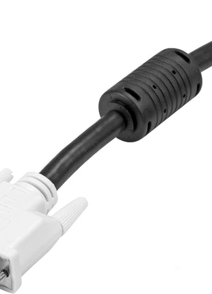 StarTech.com Dual Link DVI Cable - 15 ft - Male to Male - 2560x1600 - DVI-D Cable - Computer Monitor Cable - DVI Cord - Video Cable (DVIDDMM15),Black