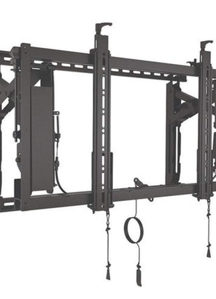 Chief LVS1U ConnexSys Video Wall Landscape Mounting System with Rails, 150 lb Weight Capacity, 21.8" H x 35.5" W x 4.0" D, Black