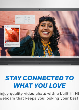 Dell Inspiron 3530 Laptop - 15.6-inch FHD (1920x1080) Display, Intel Core i3-1305U Processor, 8GB DDR4 RAM, 512GB SSD, Intel UHD Graphics, Windows 11 Home, Onsite Service - Carbon Black