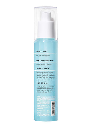 e.l.f. SKIN Holy Hydration! Hydrating Coconut Mist, Refreshes, Soothes & Invigorates Skin, Tropical Scent, 2.7 Fl Oz (Pack of 1)