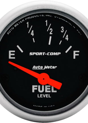 Auto Meter 3315 Sport-Comp Electric Fuel Level Gauge