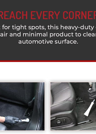 HI-TECH Vortex II Air Cleaning Gun – Pro Auto Detailing Tool for Deep Cleaning Interiors & Exteriors – Uses Air Compressor – Blasts Dust, Dirt & Grime Fast