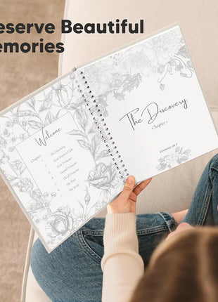 Pregnancy Journal, Pregnancy Announcements, 80 Pages Hard Cover Book (Clay) | Baby Books For Mom To Be Gift, Baby Memory Book Keepsake, Gender Reveal Gifts For New Moms, Shower & Registry