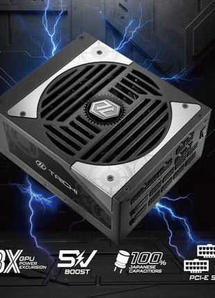 ASROCK TC-1300T 1300 WATT 80 Plus Titanium ATX Fully Modular Power Supply - ATX 3.1 Compatible