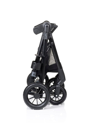 Evenflo Pivot Modular Travel System w/LiteMax Preemie and Infant Car Seat | 6 Modes of Use, Rear-Facing Mode for Infants 3-30 lbs, Stroller use up to 50 lbs (Casual Gray)