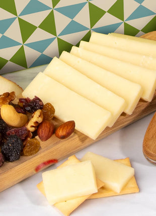 A Gift Inside Classic Fresh Fruit Basket Gift with Crackers, Cheese and Nuts for Holiday, Thank You, Birthday, Get Well, Anniversary, Corporate
