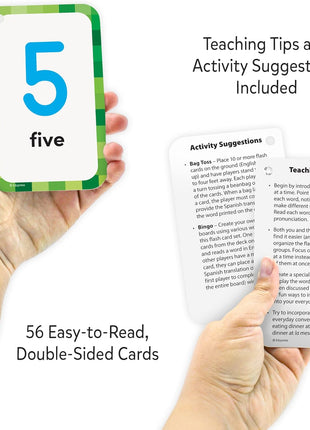 Everyday Words English/Spanish Flash Cards (EP62073)