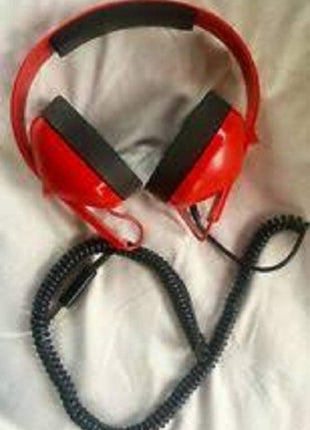 Koss KPH7R Portable On-Ear Headphone with Adjustable Headband - Red
