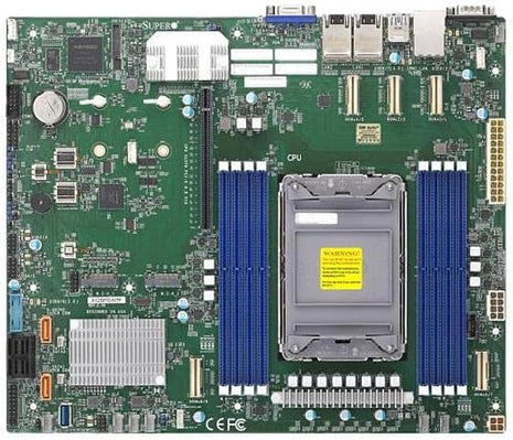 Supermicro X12SPM-LN6TF Micro-ATX Server Motherboard, C621A LGA-4189, Dual 10Gbase-T, Quad LAN