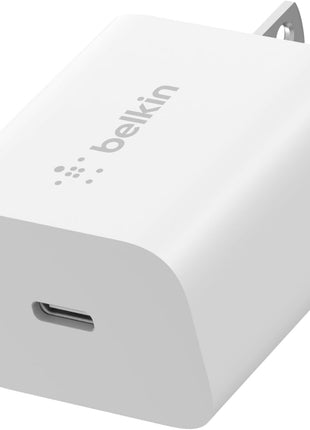 Belkin 20W Compact USB C Charger Block, Fast Charging for Travel | iPhone Charger Fast Charging, iPhone 17, Samsung Galaxy S25, Google Pixel 10, iPad, AirPods, Apple Watch