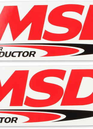 MSD 32829 Super Conductor Spark Plug Wire Set, Red