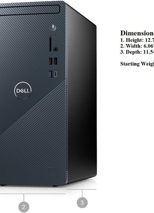 Dell OptiPlex 7000 7020 Desktop Computer - Intel Core i5 14th Gen i5-14500 - 16 GB - 256 GB SSD - Tower