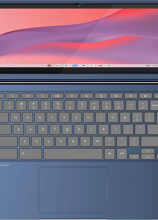 Lenovo Flagship Chromebook, 14'' FHD Touchscreen Slim Thin Light Laptop Computer, 8-Core MediaTek Kompanio 520 Processor, 4GB RAM, 64GB eMMC, WiFi 6,Chrome OS, Abyss Blue