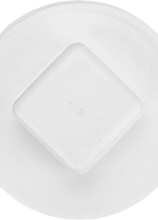 NDS 41P8 PVC S&D Cleanout Plug, with 4-Inch MPT Connection, Works with 4-Inch FPT drain fittings attached to Sewer and Drain Pipe, White