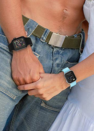 Sport Band Compatible with Apple Watch Bands 49mm 46mm 45mm 44mm 42mm 41mm 40mm 38mm, Soft Silicone Replacement Strap with Classic Clasp for iWatch Series 11 10 9 8 7 6 5 4 3 2 1 SE Ultra Women Men