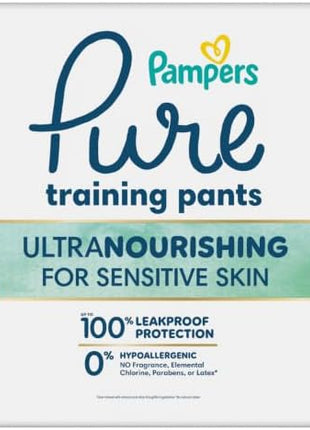 Pampers Pure Protection Training Underwear, Unisex, Size 3T4T, 92 Count, Premium, Hypoallergenic, Soft, Absorbent