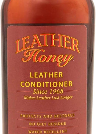 Leather Honey Leather Conditioner, Since 1968. for All Leather Items Including Auto, Furniture, Shoes, Purses and Tack. Non-Toxic and Made in the USA / 8 Fl Oz (Pack of 1)
