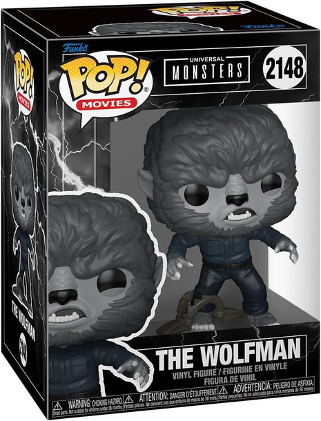 Funko Pop! Movies: The Wolfman - Wolfman | Collectable Vinyl Figure, Gift Idea, Official Merchandise, Toys for Kids & Adults, Horror Fans, Model Figure for Collectors