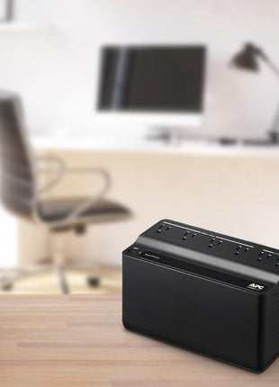 APC UPS 425VA/225W Battery Backup for Router, Small Electronics, BE425M | UPS backup battery, 15 minute runtime @100W. Small UPS for Wi-Fi routers, modems & home electronics; surge protection