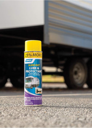Camco Slide Out Lube - for Metal Parts, Rollers, Door Hinges and Brake Parts - for RVs, Boats, Cars and More - 15 oz (41105)