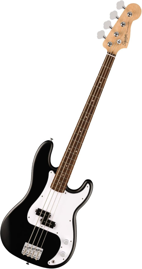 Fender Squier Debut Series Precision Bass Guitar, Beginner Guitar, with 2 Year Warranty, Includes Free Lessons, Black with Matte Finish