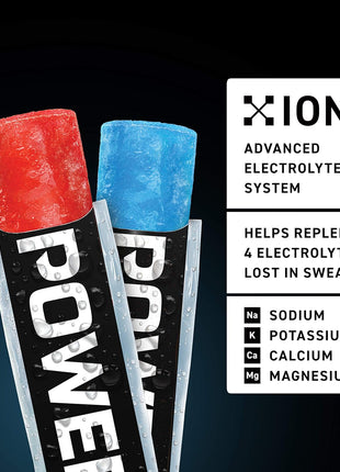 POWERADE Sports Freezer Bars, 1.5 oz, Refreshing Ice Pops with Electrolytes B Vitamins, Naturally Flavored with Other Natural Flavors, Mountain Berry Blast and Fruit Punch, 70 Count