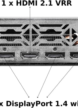 ASRock Radeon RX 7600 Challenger 8GB OC Graphics Card, AMD RDNA 3 Architecture, 8GB GDDR6, PCIe 4.0, Dual Fans, 0dB Silent Cooling, HDMI 2.1, DisplayPort 1.4