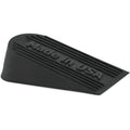Large Big Rubber Door Stopper Made In USA - Door Stop Wedge for Carpet, Tile, Concrete Floor, Tall Door Stoppers for Bottom of Door - Heavy Duty for Commercial & Home - 6.5 x 2.75 x 1.9 Inches - Black