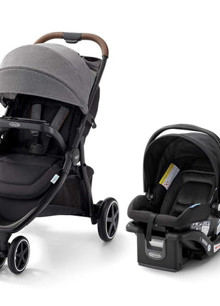 Graco® Outpace LX All-Terrain Travel System - Includes SnugRide Lite Infant Car Seat, Briggs, High-Performance Stroller/Car Seat Combo, Practical & Durable