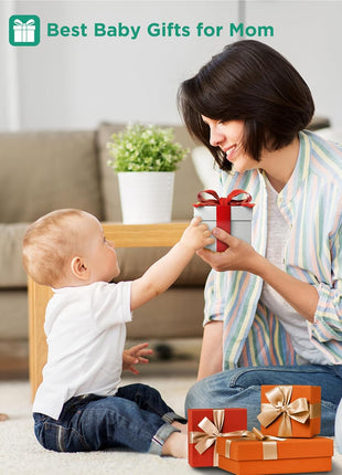 Koalababy Electric Nasal Aspirator for Baby, Large Flow, Baby Nose Sucker with 3 Suction Levels, Rechargeable Nose Cleaner for Toddlers, Music and Light Soothing, Soft Silicone Tips