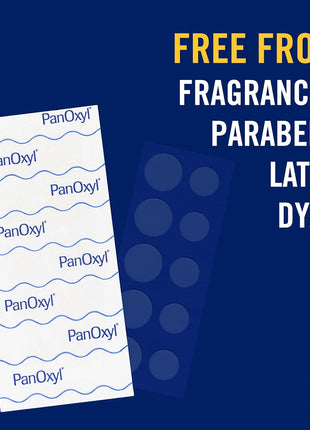 PanOxyl PM Overnight Spot Patches, Advanced Hydrocolloid Healing Technology, Fragrance Free, 40 Count Pack of 1