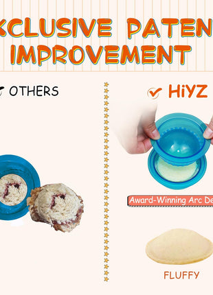 HiYZ Sandwich Cutter and Sealer, 5 PCS Sandwich Cutter for Kids, Decruster Sandwich Maker, Sandwich Press Crimper DIY Jelly Crustless Sandwich Bread Pie Cookie Cutter for Children Boys Girls