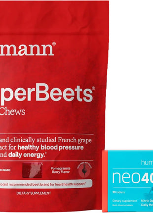Humann Neo40 Daily & SuperBeets Heart Chews