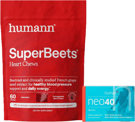Humann Neo40 Daily & SuperBeets Heart Chews