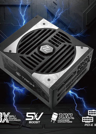 ASROCK TC-1650T 1650 WATT 80 Plus Titanium ATX Fully Modular Power Supply - ATX 3.1 Compatible