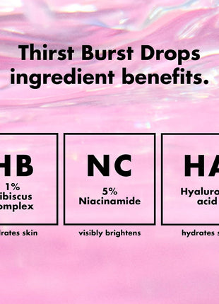e.l.f. SKIN Holy Hydration! Thirst Burst Drops, Face Serum, 1 oz