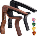 Guitar Capo 2 Pack Capo Guitar Clamp for Acoustic Electric Bass Guitar Ukulele