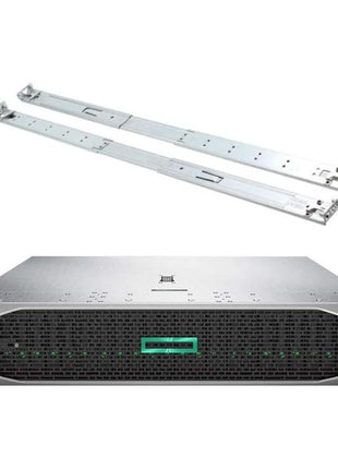 HPE ProLiant DL380 Gen10 2U Rack Server Bundle with Dual Xeon 6130 2.10 GHz, 512GB DDR4 Memory, 30.72TB Enterprise SSD Storage, RAID, Dual Power, iLO, Rail Kit