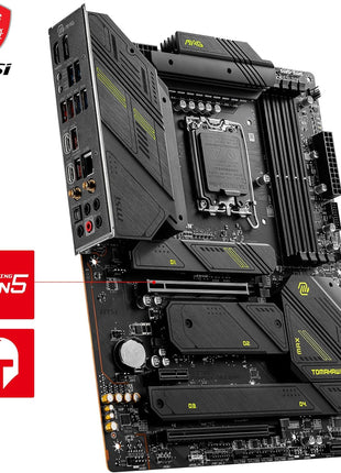 MSI MAG Z790 Tomahawk MAX WiFi Gaming Motherboard (Supports 12th/13th/14th Gen Intel Processors, LGA 1700, DDR5, PCIe 5.0, M.2, SATA 6G, 2.5Gbps LAN, USB 3.2 Gen2, Wi-Fi 7, Bluetooth 5.4, ATX)