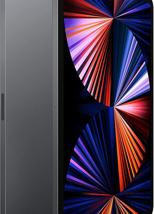 Apple iPad Pro (5th Generation, 12.9-inch, 2021), 128GB, Wi-Fi, Space Gray (Renewed)