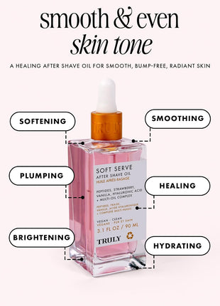 Truly Beauty Luxury After Shave Oil | Soothing Treatment for Sensitive Skin