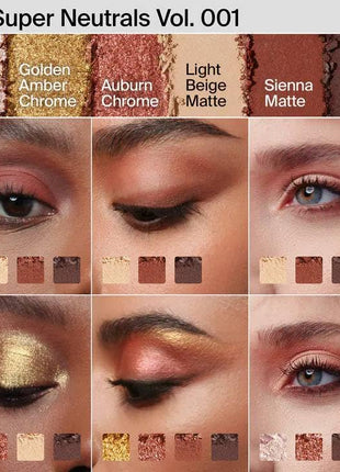 HAUS LABS BY LADY GAGA EYE LIBRARY EYESHADOW PALETTE - The Super Neutrals Vol. 001 + Complimentary Sheet Face Masque